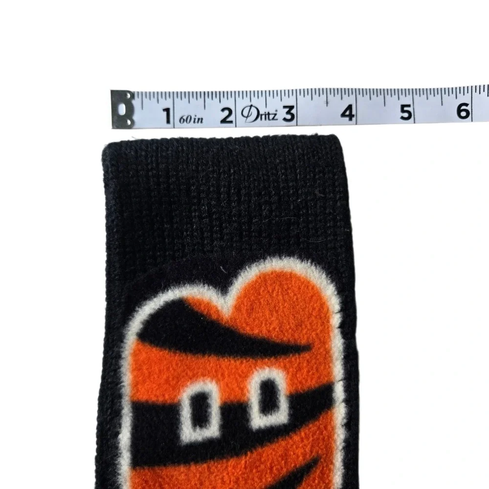 Cincinnati Bengals NFL Knit Headband Ear Warmer Black Orange OS Football, Retro‎